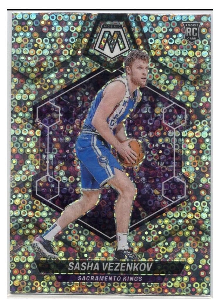 2023-24 Panini Mosaic Base Set Sasha Vezenkov #236 card