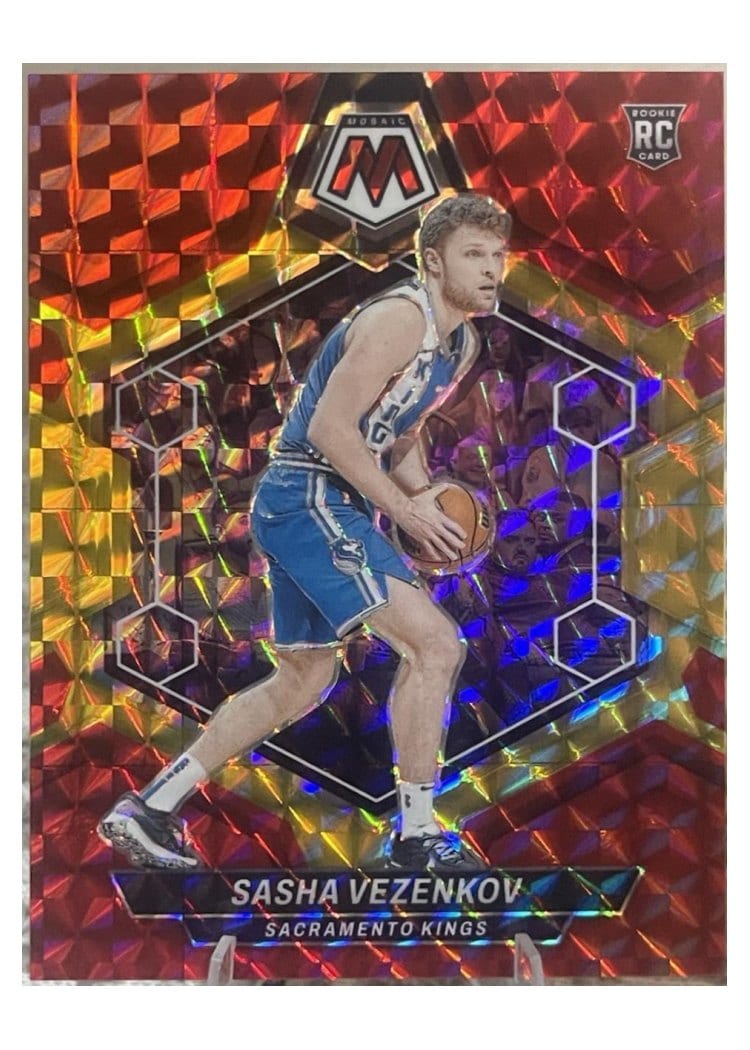 2023-24 Panini Mosaic Base Set Sasha Vezenkov #236 card