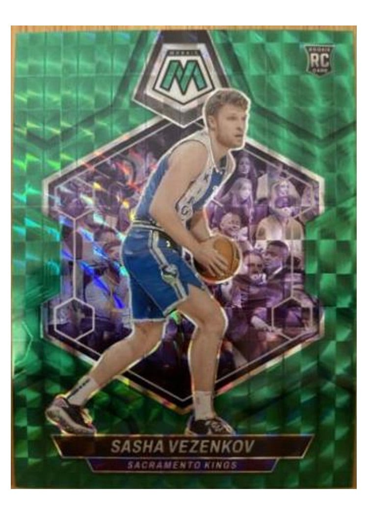 2023-24 Panini Mosaic Base Set Sasha Vezenkov #236 card
