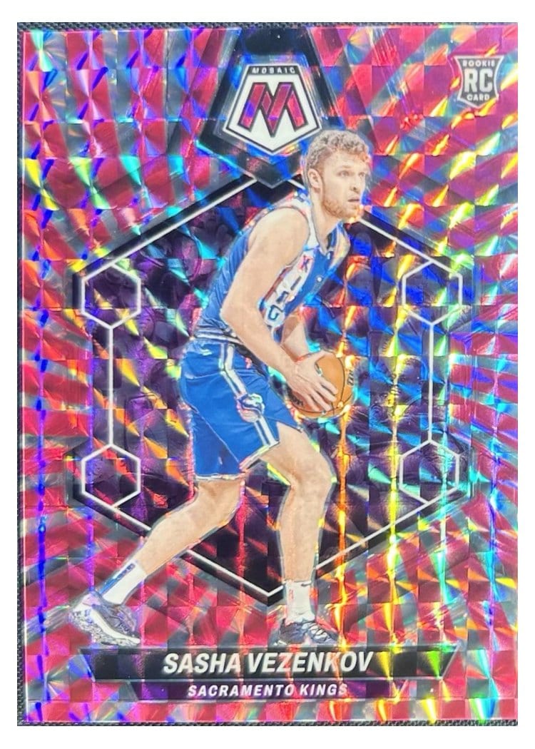 2023-24 Panini Mosaic Base Set Sasha Vezenkov #236 card
