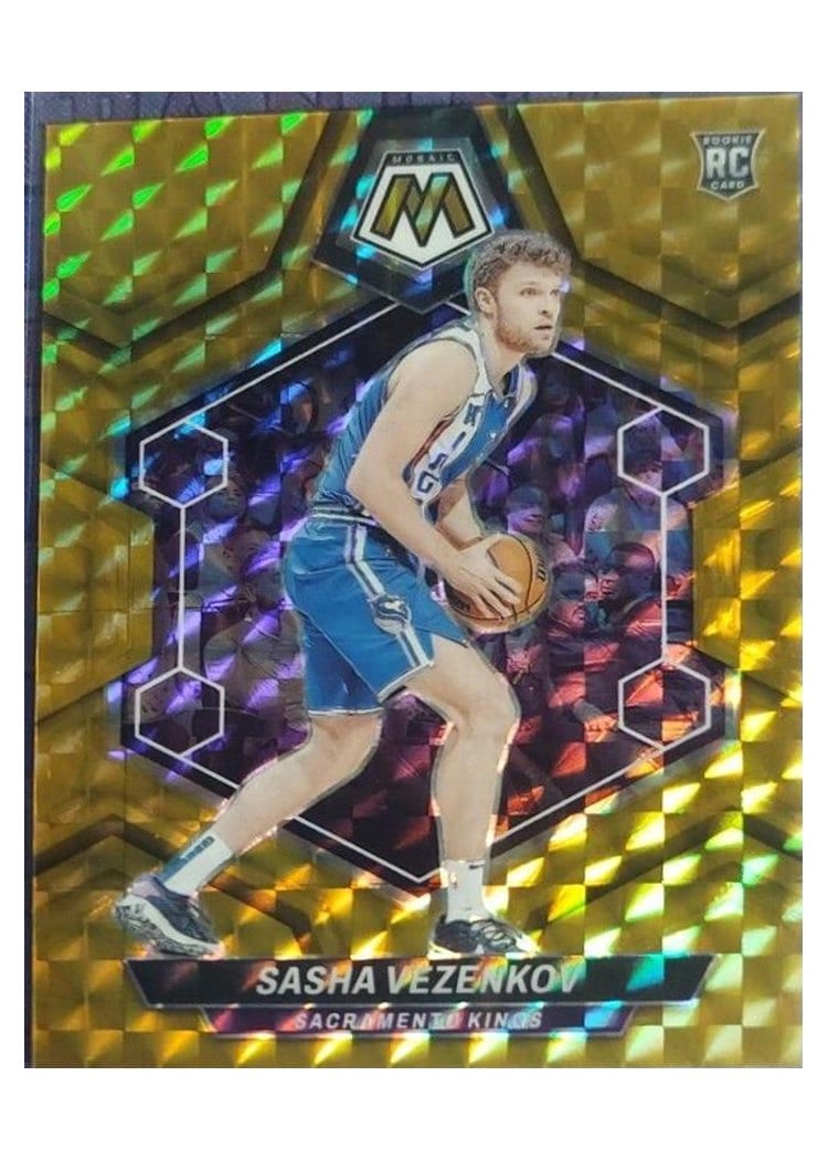 2023-24 Panini Mosaic Base Set Sasha Vezenkov #236 card