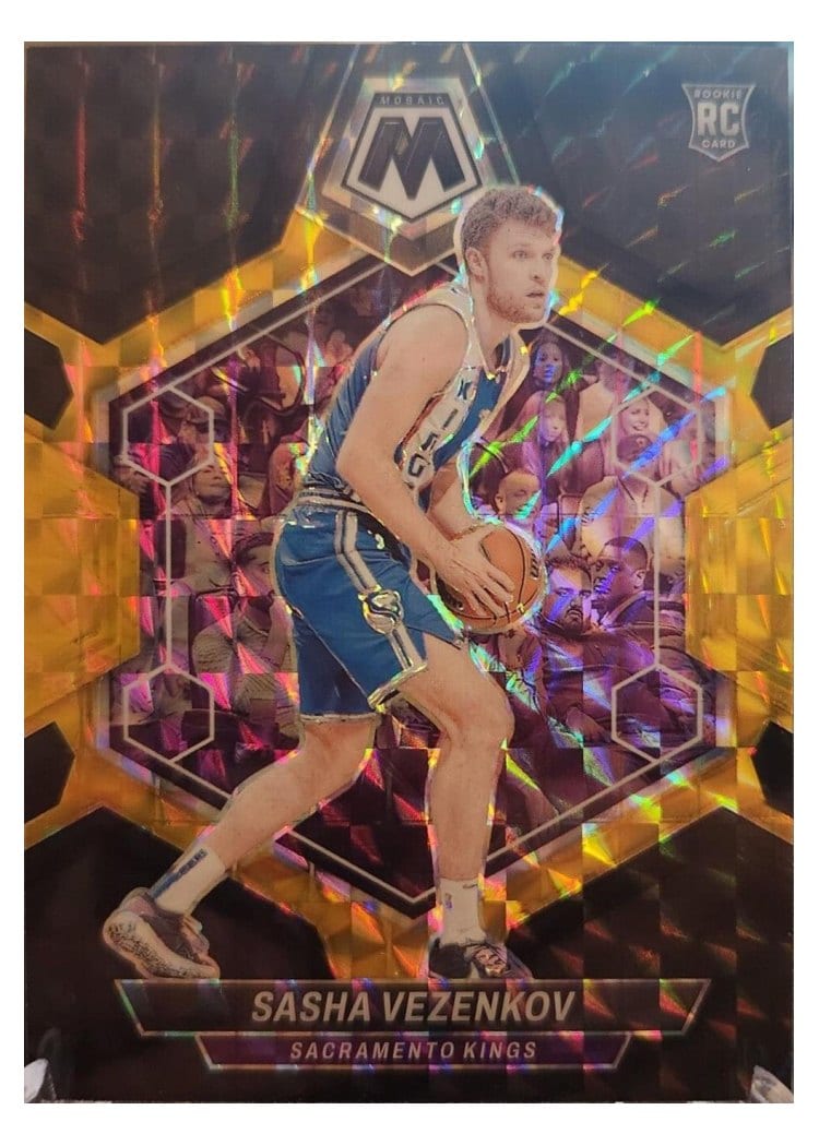 2023-24 Panini Mosaic Base Set Sasha Vezenkov #236 card