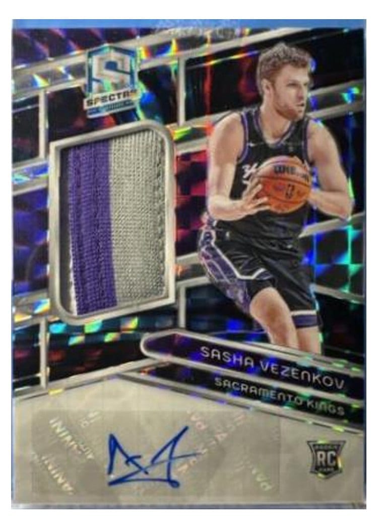 2023-24 Panini Spectra Base Set Sasha Vezenkov #222 card
