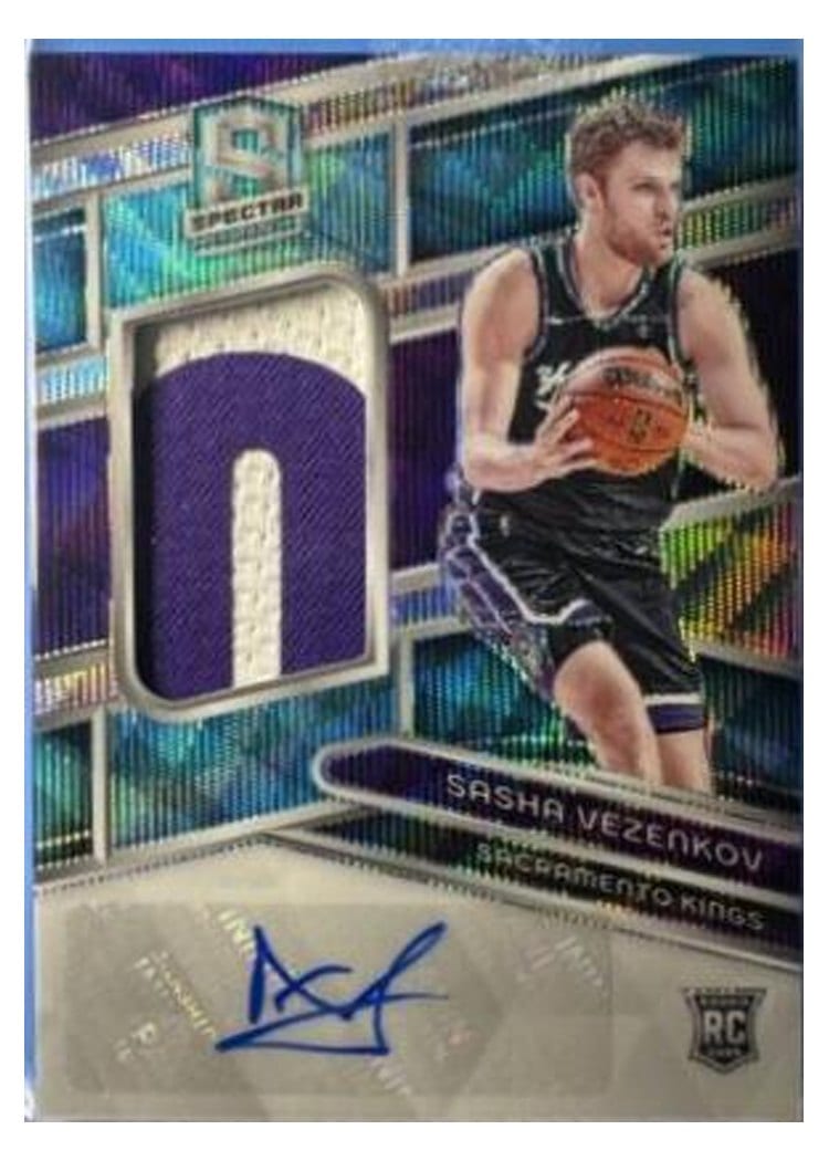 2023-24 Panini Spectra Base Set Sasha Vezenkov #222 card