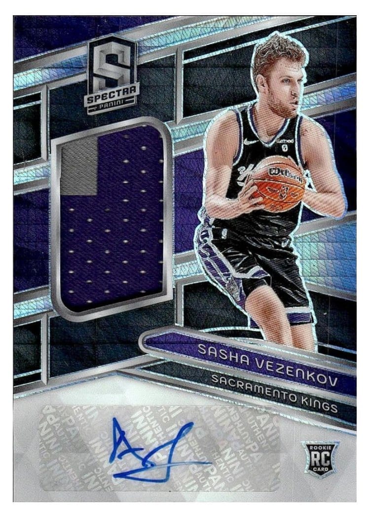 2023-24 Panini Spectra Base Set Sasha Vezenkov #222 card