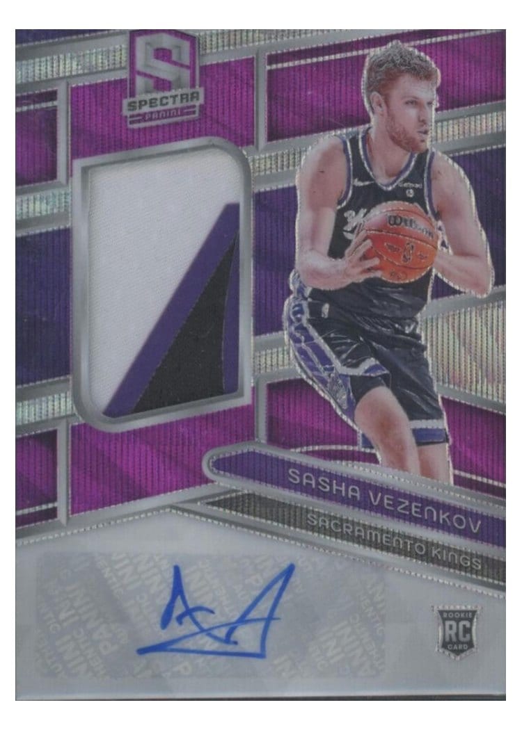 2023-24 Panini Spectra Base Set Sasha Vezenkov #222 card