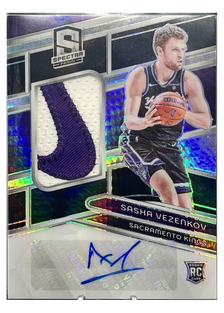 2023-24 Panini Spectra Base Set Sasha Vezenkov #222 card
