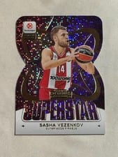 2025-26 Panini Contenders EuroLeague Superstar Die-Cuts Sasha Vezenkov #7 card