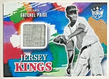 2022 Panini Diamond Kings Jersey Kings Satchel Paige #JK-SA