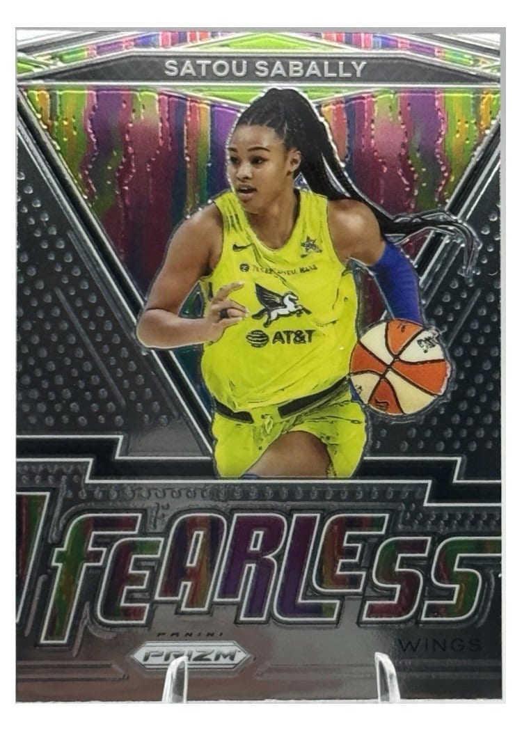 2021 Panini Prizm WNBA Fearless Satou Sabally #2 card
