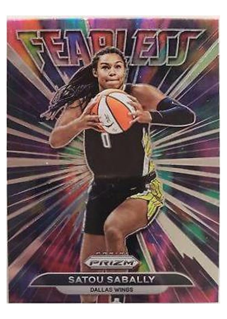 2022 Panini Prizm WNBA Fearless Satou Sabally #6 card