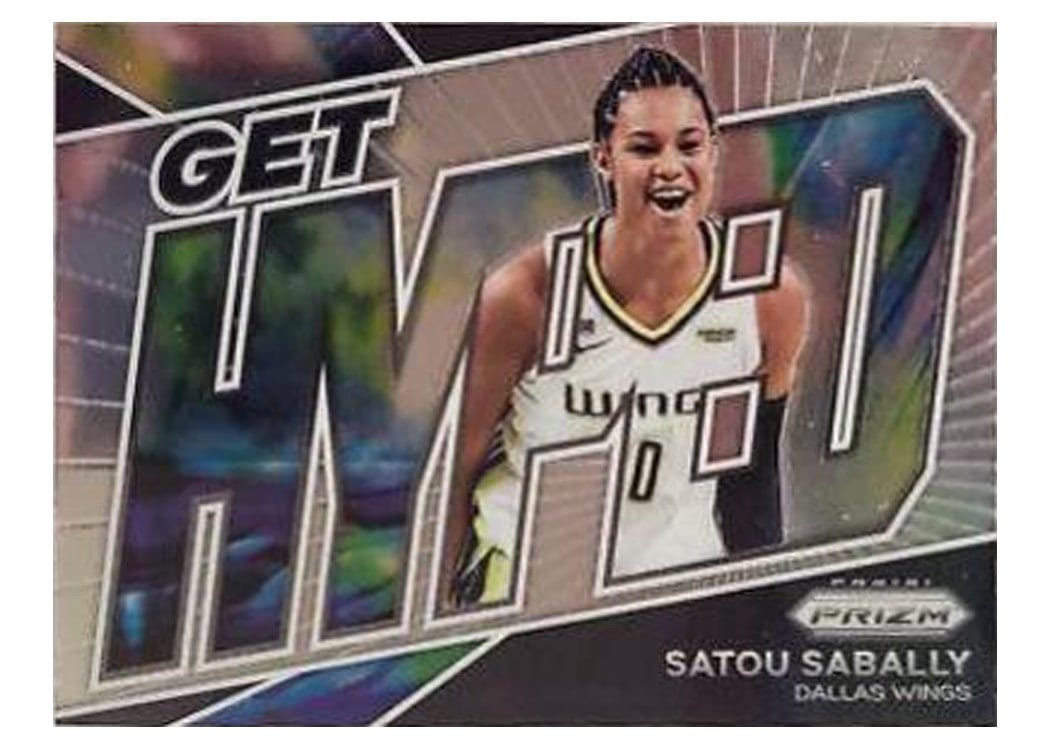 2022 Panini Prizm WNBA Get Hyped Satou Sabally #7 card
