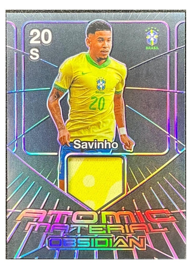 2024 Panini Obsidian Atomic Material Savinho #AM-S card