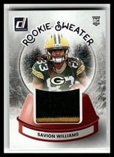 2025 Donruss Rookie Holiday Sweater Savion Williams #SWE-SWS card