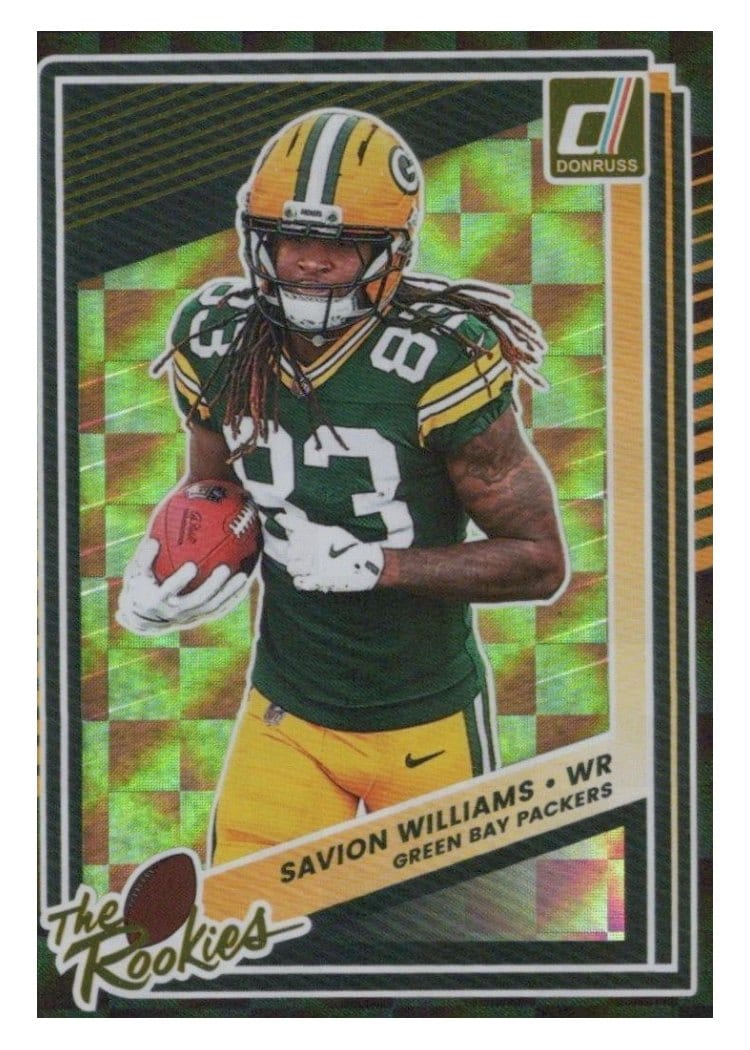 2025 Donruss The Rookies Savion Williams #36 card