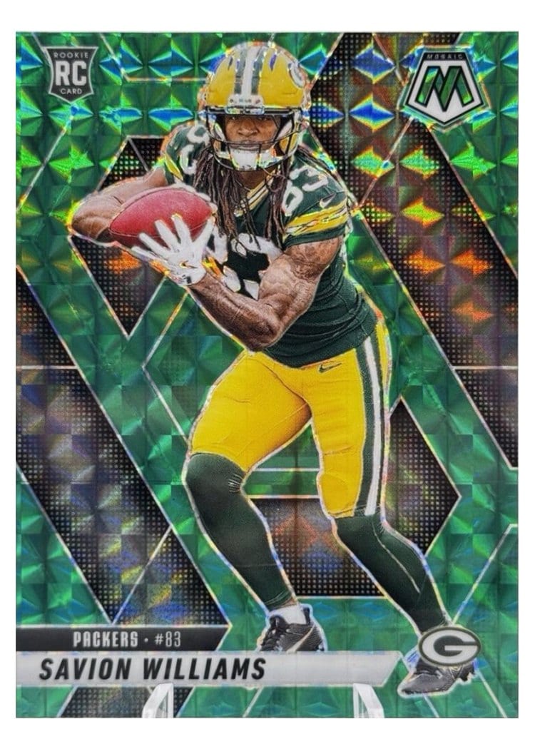 2025 Panini Mosaic Base Set Savion Williams Green #303 card