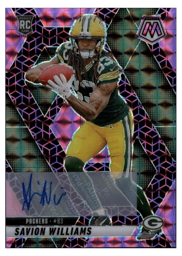 2025 Panini Mosaic Base Set Savion Williams #303 card