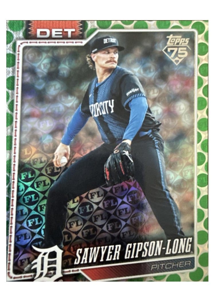 2026 Topps Base Set Sawyer Gipson-Long #108 card