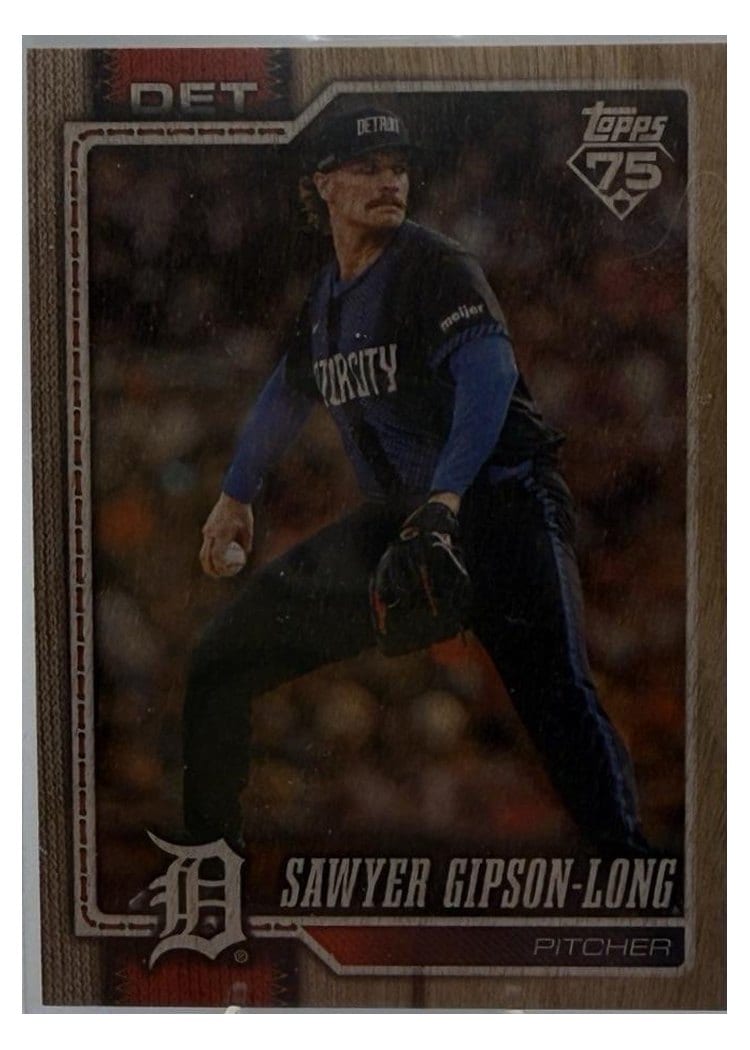 2026 Topps Base Set Sawyer Gipson-Long #108 card