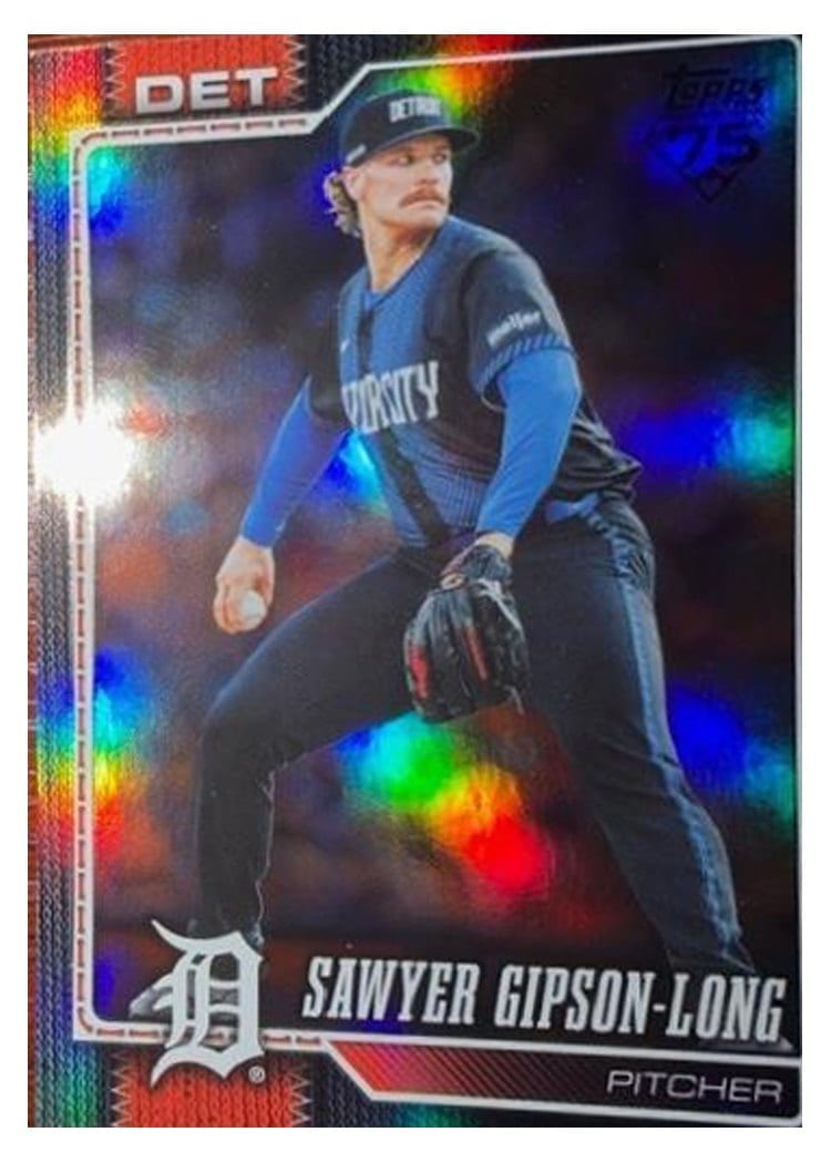 2026 Topps Base Set Sawyer Gipson-Long #108 card
