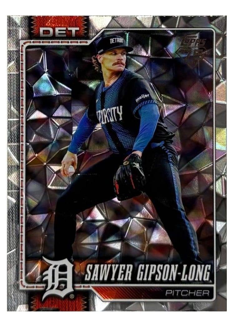 2026 Topps Base Set Sawyer Gipson-Long #108 card