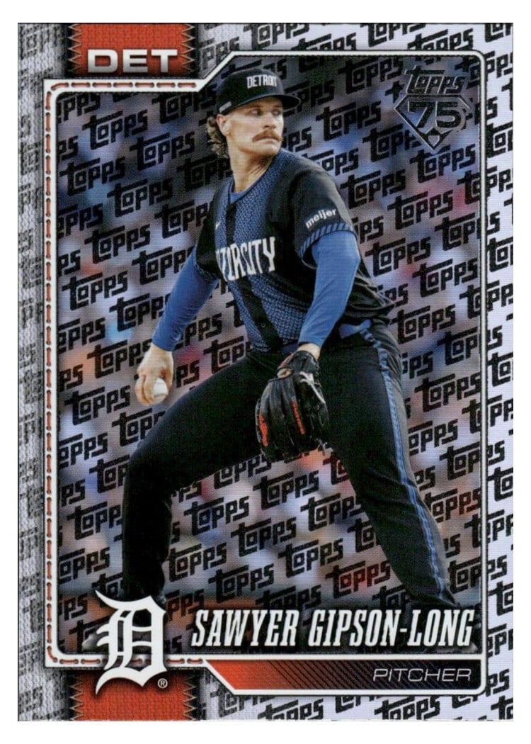 2026 Topps Base Set Sawyer Gipson-Long #108 card