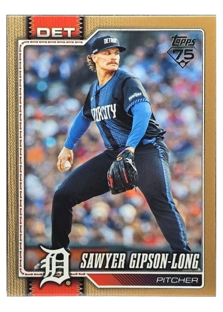 2026 Topps Base Set Sawyer Gipson-Long #108 card