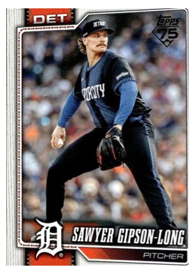 2026 Topps Base Set Sawyer Gipson-Long #108 card