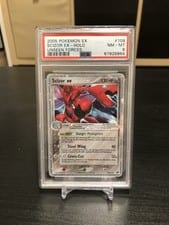 2005 Unseen Forces Scizor ex #108 card