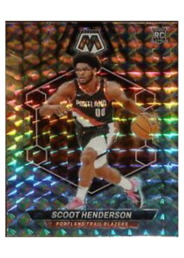 2023-24 Panini Mosaic Base Set Scoot Henderson #216 card