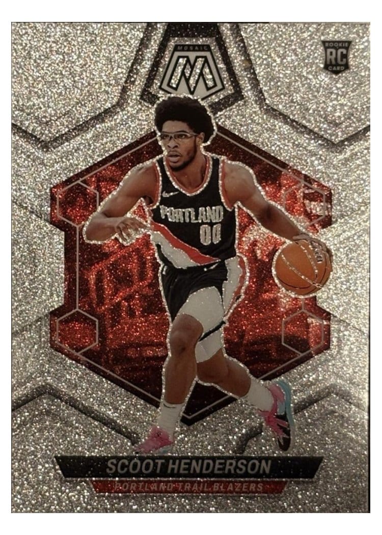 2023-24 Panini Mosaic Base Set Scoot Henderson #216 card