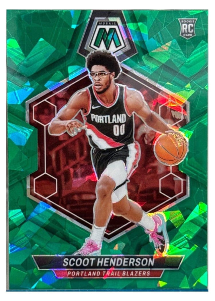 2023-24 Panini Mosaic Base Set Scoot Henderson #216 card