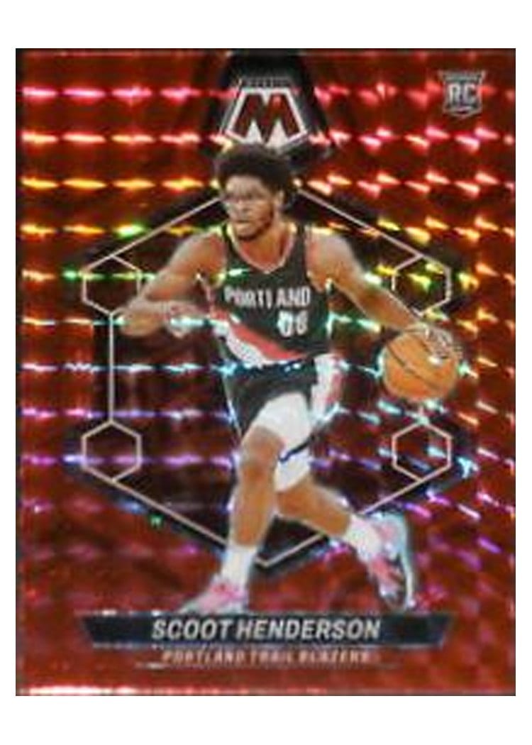 2023-24 Panini Mosaic Base Set Scoot Henderson #216 card