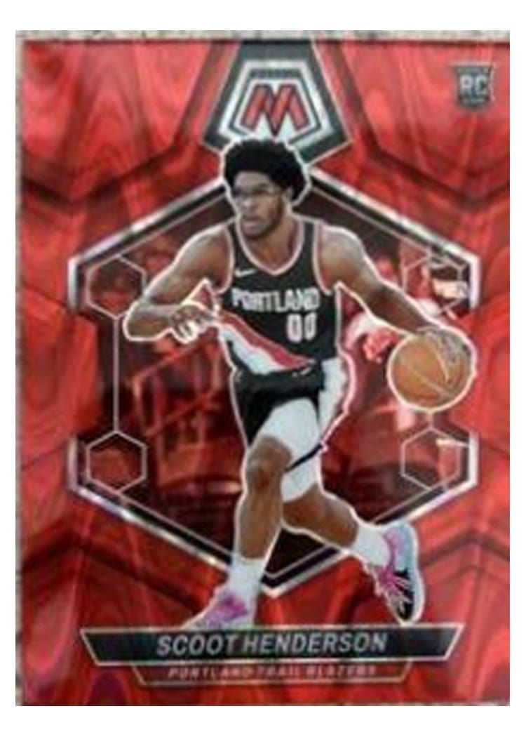 2023-24 Panini Mosaic Base Set Scoot Henderson #216 card