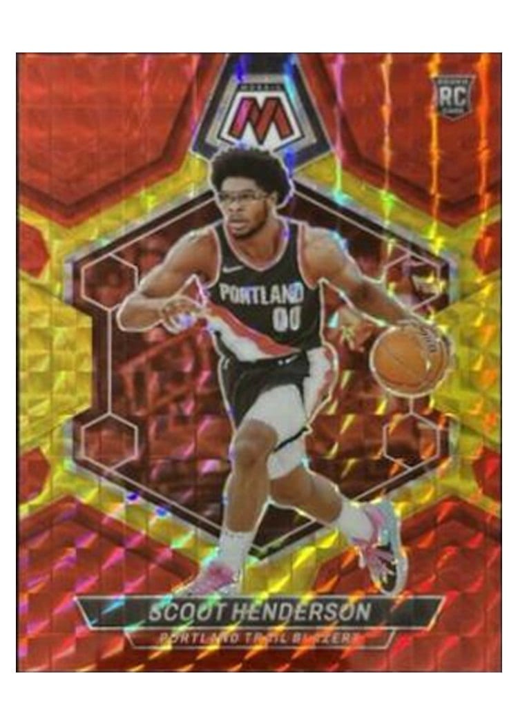 2023-24 Panini Mosaic Base Set Scoot Henderson #216 card