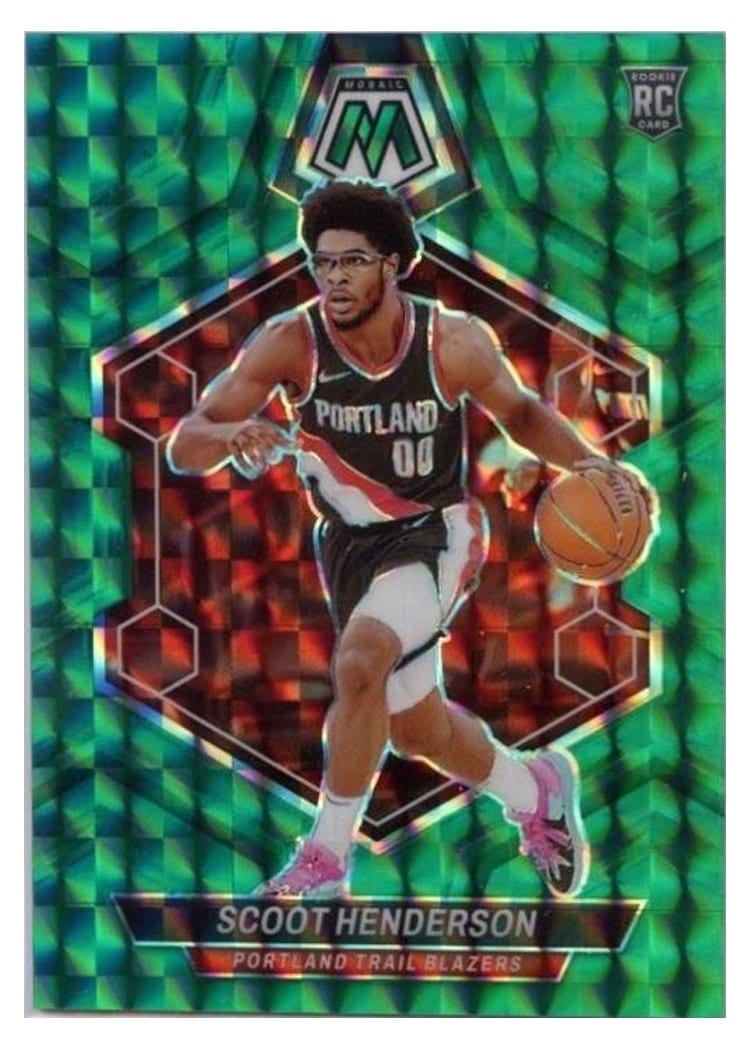 2023-24 Panini Mosaic Base Set Scoot Henderson #216 card