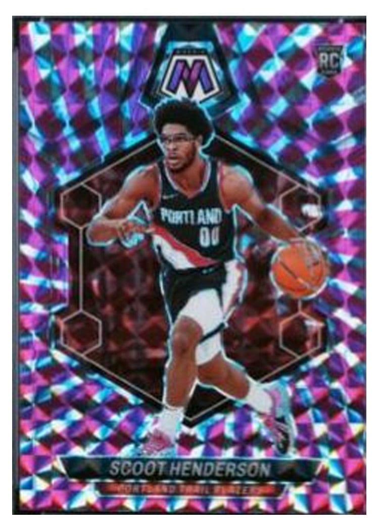 2023-24 Panini Mosaic Base Set Scoot Henderson #216 card