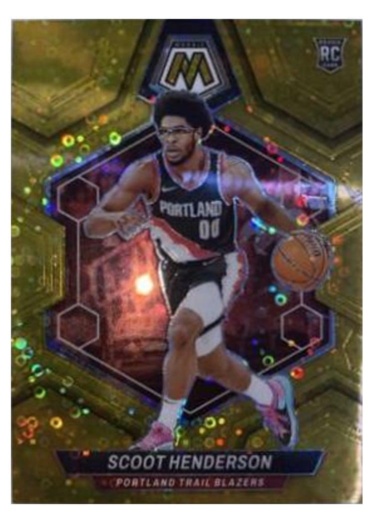 2023-24 Panini Mosaic Base Set Scoot Henderson #216 card