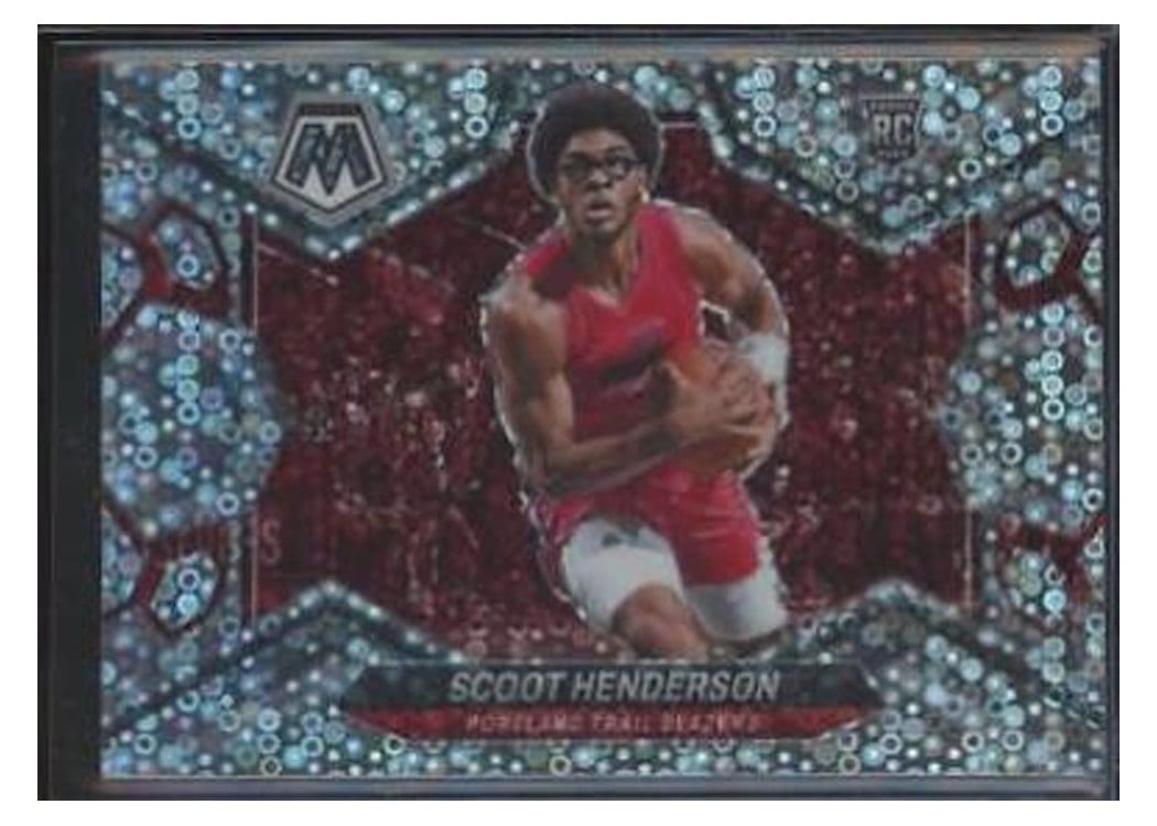 2023-24 Panini Mosaic Base Set Scoot Henderson #216 card