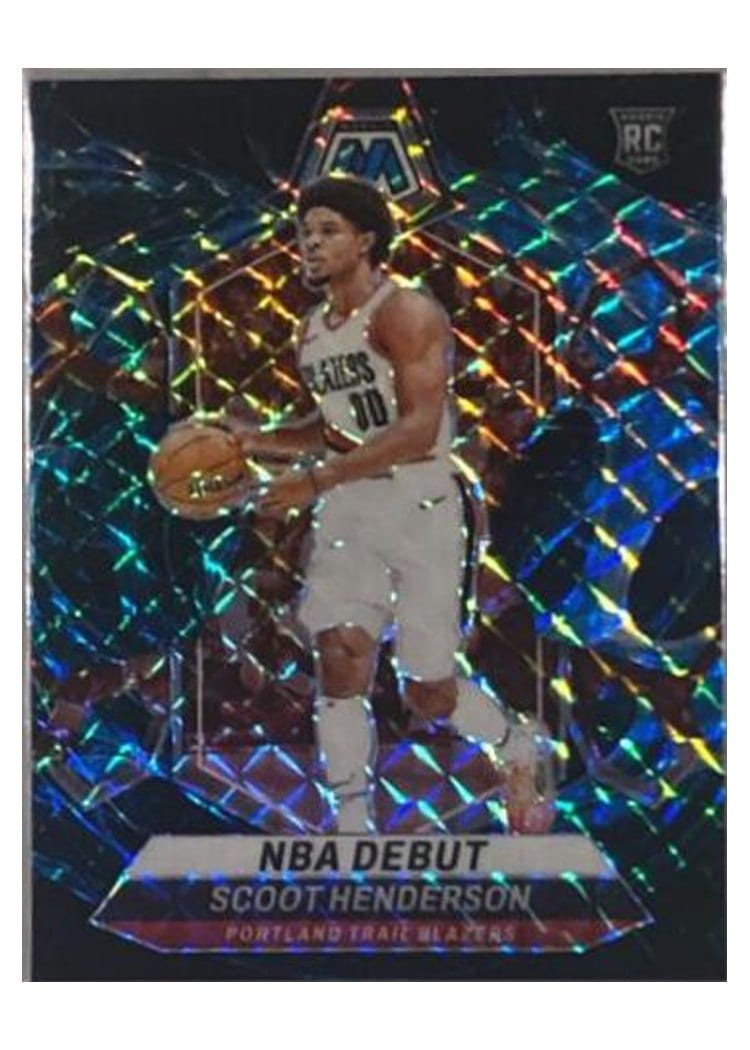 2023-24 Panini Mosaic Base Set Scoot Henderson #255 card