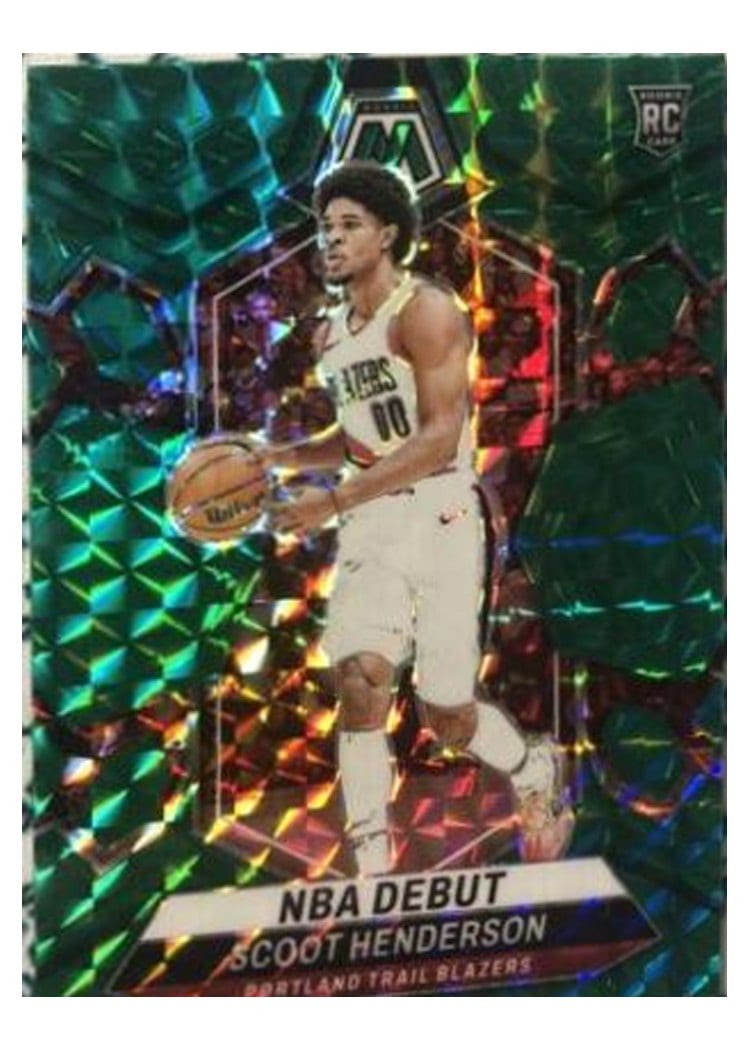 2023-24 Panini Mosaic Base Set Scoot Henderson #255 card