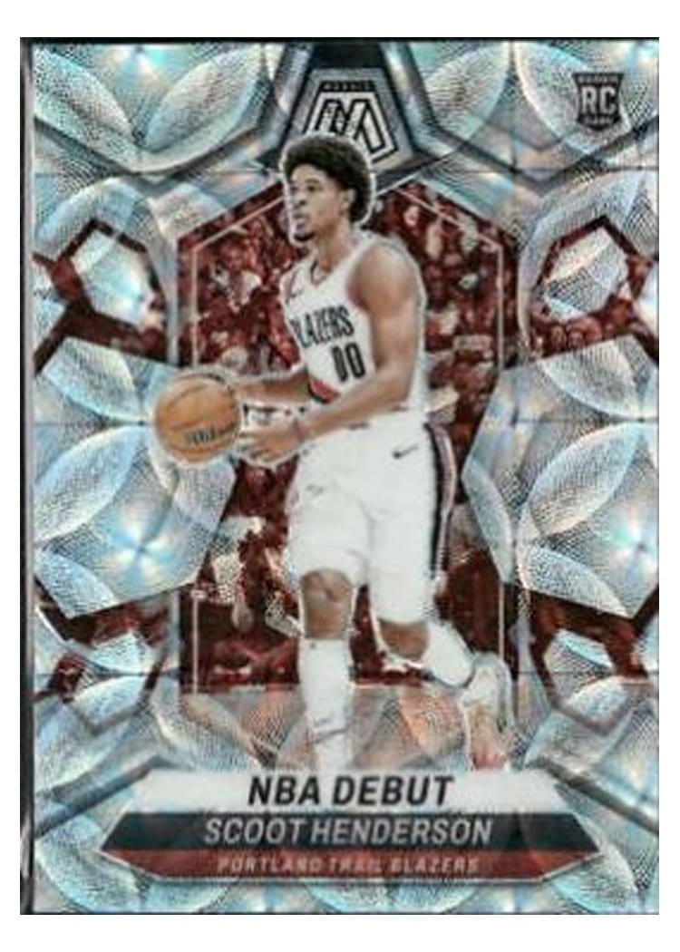 2023-24 Panini Mosaic Base Set Scoot Henderson #255 card