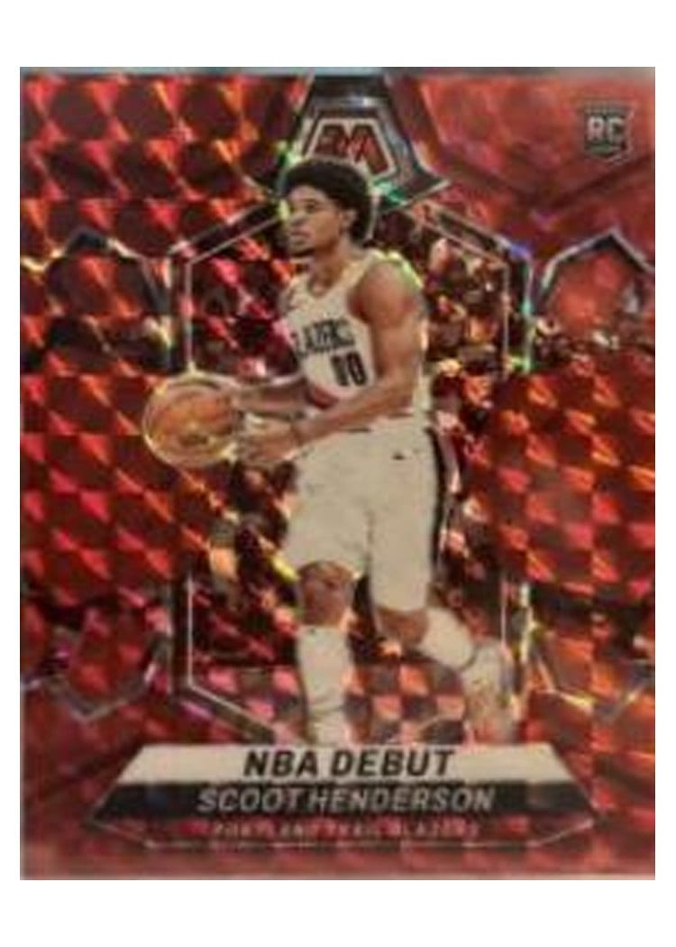 2023-24 Panini Mosaic Base Set Scoot Henderson #255 card