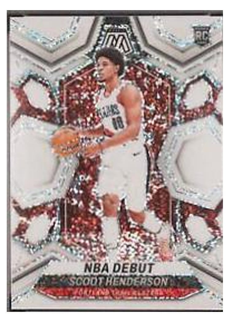 2023-24 Panini Mosaic Base Set Scoot Henderson #255 card