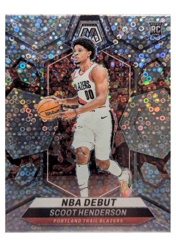 2023-24 Panini Mosaic Base Set Scoot Henderson #255 card