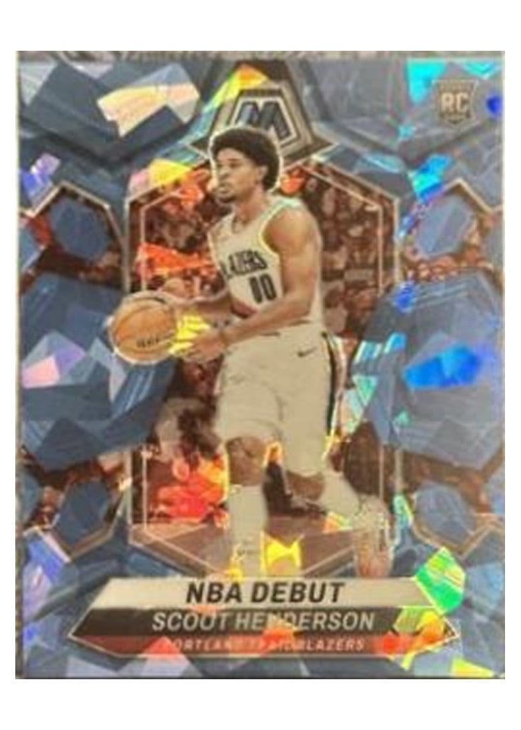 2023-24 Panini Mosaic Base Set Scoot Henderson #255 card