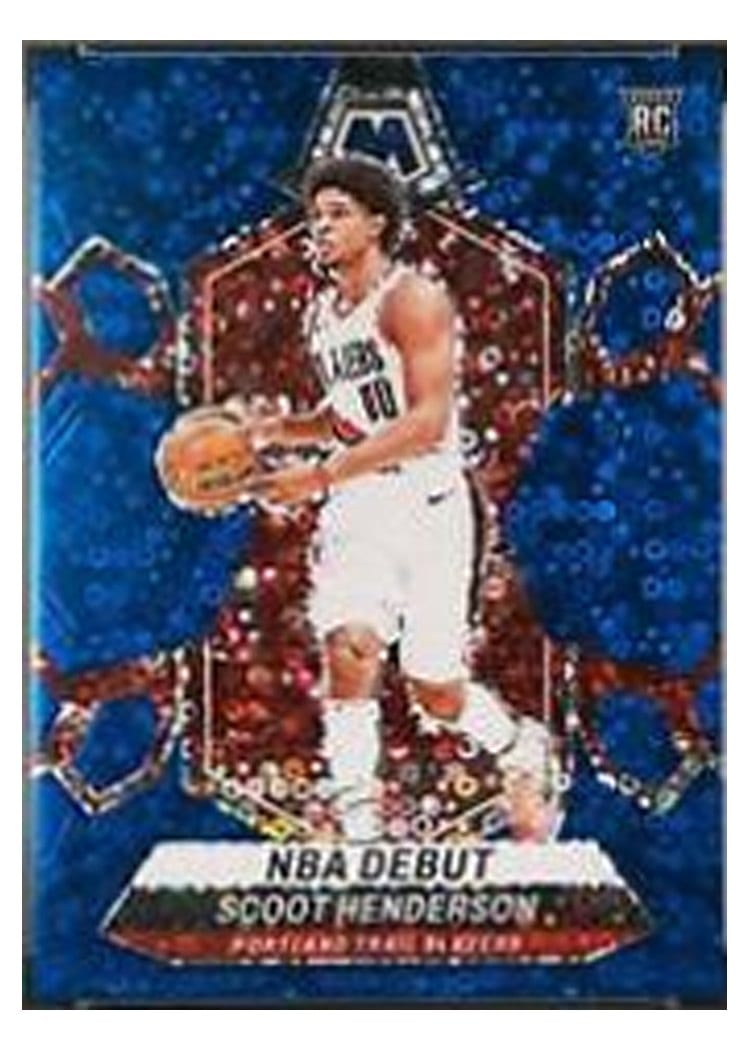 2023-24 Panini Mosaic Base Set Scoot Henderson #255 card