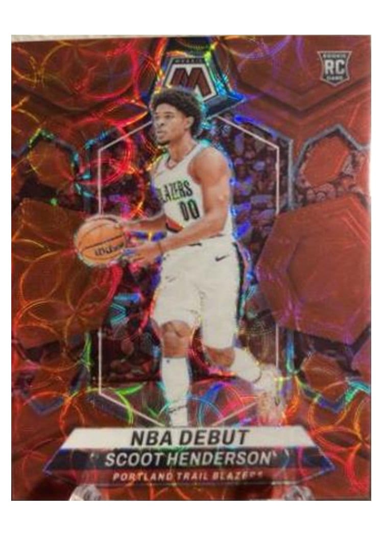 2023-24 Panini Mosaic Base Set Scoot Henderson #255 card