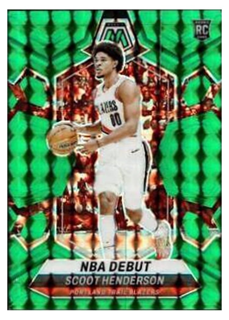 2023-24 Panini Mosaic Base Set Scoot Henderson #255 card