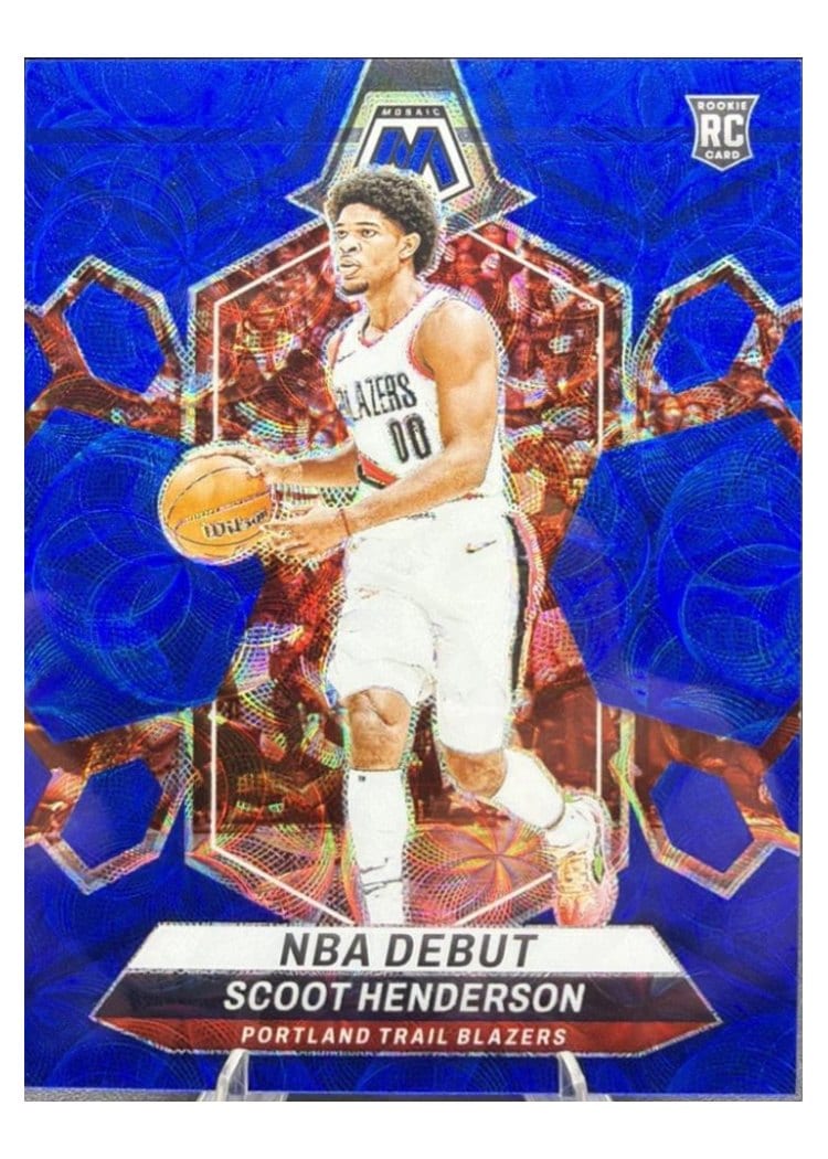 2023-24 Panini Mosaic Base Set Scoot Henderson #255 card